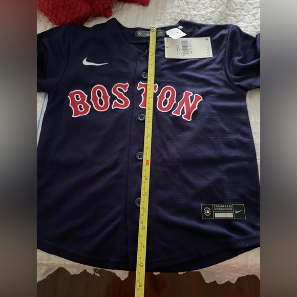 MBL Boston Red Socks Youth active Nike size  7 -large NWT - Picture 9 of 9